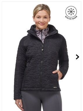 Black Quilted Horse Jacket